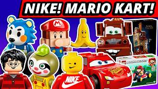 LEGO NEWS! LEGO X Nike! Pixar! 2025 Mario Kart! Animal Crossing! Harry Potter Burrow!