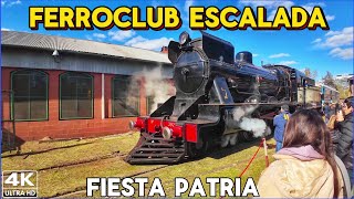 【4K】El EVENTO que NO te PODÉS perder - MUSEO FERROCLUB ESCALADA 🚂 | 25 de MAYO, BUENOS AIRES