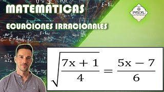 Matemáticas | Bachillerato | Ecuación Irracional con Radicales | 1 Raíz | Ecuación Segundo Grado