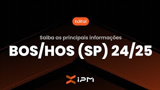 RESUMO DO EDITAL DA PROVA DE RESIDÊNCIA MÉDICA BOS/HOS 24/25 - DICAS E PRINCIPAIS INFORMAÇÕES