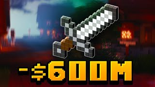 Crafting The Most EXPENSIVE Sword (Hypixel Skyblock)