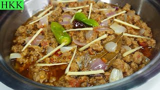 Qeema Do Pyaza/ A Taste of Pakistan/ How to Make Authentic Qeema Do Pyaza/ Traditional Recipe By HKK