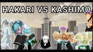 HAKARI VS KASHIMO / Los Juegos De La Muerte / Roblox - Jujutsu Shenanigans.