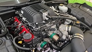 1st Start New 408 LSA Supercharged C5 Corvette