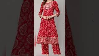 Anarkali kurta set with dupatta for 1020 #ajio #ajiofashion