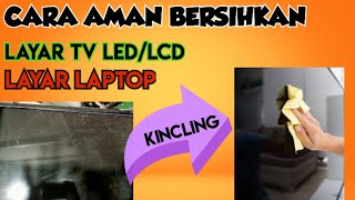 cara memebersihkan layar tv led/lcd & laptop agar kinclong _  @adiemasterz  #viral #ledrepair