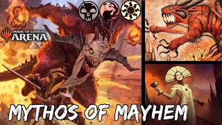 Mythos of Mayhem - Mardu Combo Kill in MTG Arena Standard BO1