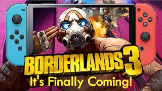 Borderlands 3 is Heading to the Nintendo Switch!