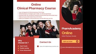 Clinical Pharmacy Cases | Join Our Online Clinical Pharmacy Course Today