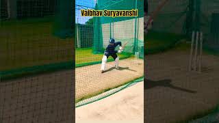 Mastering the art of batting|Watch Vaibhav Suryavanshi practice session.#VaibhavSuryavanshi #shorts