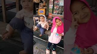 kakak hasna pose foto padahal di video