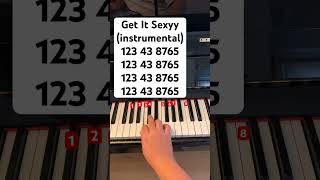 Get It Sexyy by Sexyy Red // follow my instagram: jessnotes123 #piano #pianotutorial #pianomusic