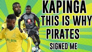 LESEDI KAPINGA: AMAZING VIDEO ON WHAT HE DOES ON THE FIELD 🔥