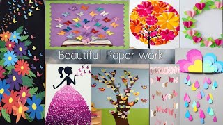 Most viewed paper craft | Beautiful paperwork | Easy craft work |