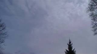 Tuesday January 30 2018 Time Lapse Sky Clouds Connecticut Filmed South Morning Snow Cool Day