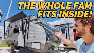 Crazy affordable RV that will fit the whole family! 2024 Forest River Aurora 16BHX