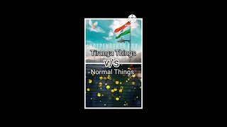 Tiranga thîngs vs Normal things / Independence day 🇮🇳 / #azadikaamritmahotsav #india #indian / kdisa