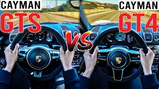 Porsche 981 Cayman GT4 vs GTS | Worth the Extra $30k?