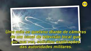 Marinha americana se desculpa após piloto desenhar pênis no céu