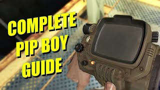 FALLOUT 4 - Complete PIP BOY Guide