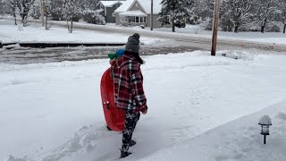 Borob Gwlwidwng-Snow Fall Canada 🇨🇦 Nova Scotia