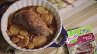 Carne con Papas y Batata | Sabor al Horno