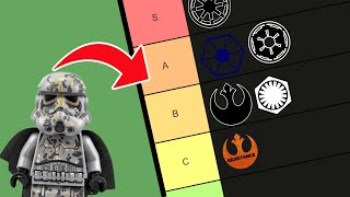 EVERY Lego Star Wars Faction Ranked (Worst to first)