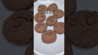 Ragi Chocolate Cookies ( Biscuit) recipe 😋#shortvideo #shorts #cookiesrecipe