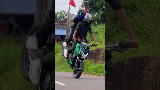 NS 200💚🫀 stoppie❣️😍 #ns200#ns200bs6#shortvideo#trending#mallu#ns200bs3#status #song #love#shorts#fun