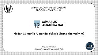 Neden Mimarlık Alanında Yüksek Lisans Yapmalıyım?