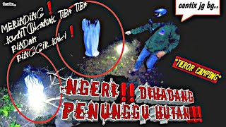 ASLI SEREM‼️ CAMPING TENGAH MALAM DI HUTAN, DI TEROR KUNTILANAK‼️ || Motovlog horror