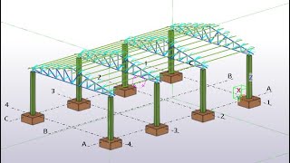 HOW TO MODEL A STEEL TRUSS IN TEKLA PART ONE