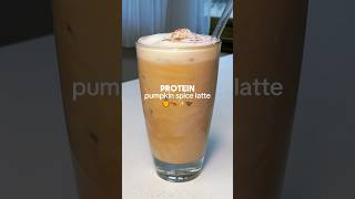 Easy Pumpkin Spice Latte At Home 🎃🍂✨🤎 #proffee #falldrinks