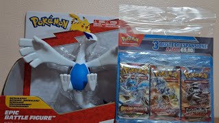 #Unboxing #Pokémon carte con #pull,Epic battle Lugia #jazwares