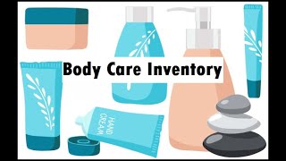 Body Care Inventory | for 2022