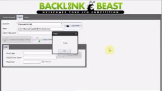 Backlinks Beast Video Tutorial