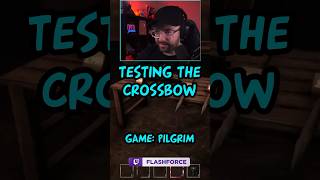 TESTING THE CROSSBOW 🏹 | PILGRIM #shorts