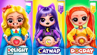 Miss Delight, CatNap and DogDay / 32 Poppy Playtime DIYs