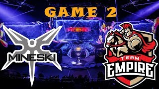 Mineski vs Empire, EPICENTER XL, game 2 (01.05.2018)