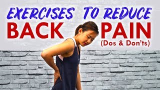 Best & Worse Exercises for Lower Back Pain | Joanna Soh