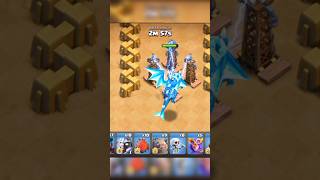 MAX Electro dragon vs All levels hidden tesla | coc experiments | BDGaming #coc #shorts #viral