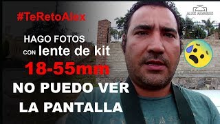 😰 Hago FOTOS SIN VER la PANTALLA de mi Cámara | Reto 1 | Mis FANS ME RETAN | #TeRetoAlex