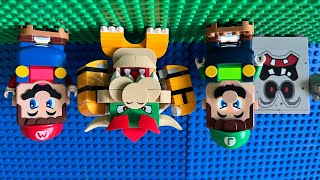 Lego Super Mario but everything is UPSIDE DOWN!