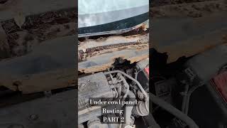 hyundai verna under cowl panel rusting | part 2 | #automobile #mechanic #hyundai