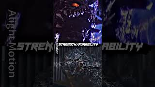 Godzilla 2014 vs Destoroyah #godzilla #alightmotion #edit #destoroyah