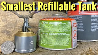 Worlds Smallest Refillable Fuel Tank