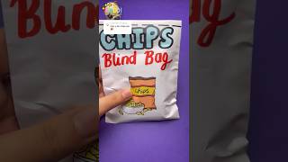 Chips Blind Bag🥔🍟 #shorts #kaddiartandcraft #diy #blindbag #papercrafts #squishy #asmr #unboxing