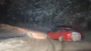 Wintersports - Bmw e46 & cie    By night on ice