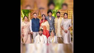 Megastar Chiranjeevi - Allu Aravind family at a wedding # Sai Durga Tej # Allu Arjun