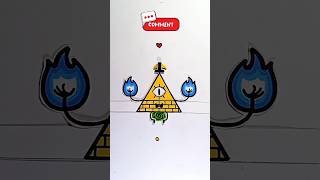 Guess The Correct Eye of Bill Cipher‼️from Gravity Falls Challenge #shorts #billcipher #gravityfalls